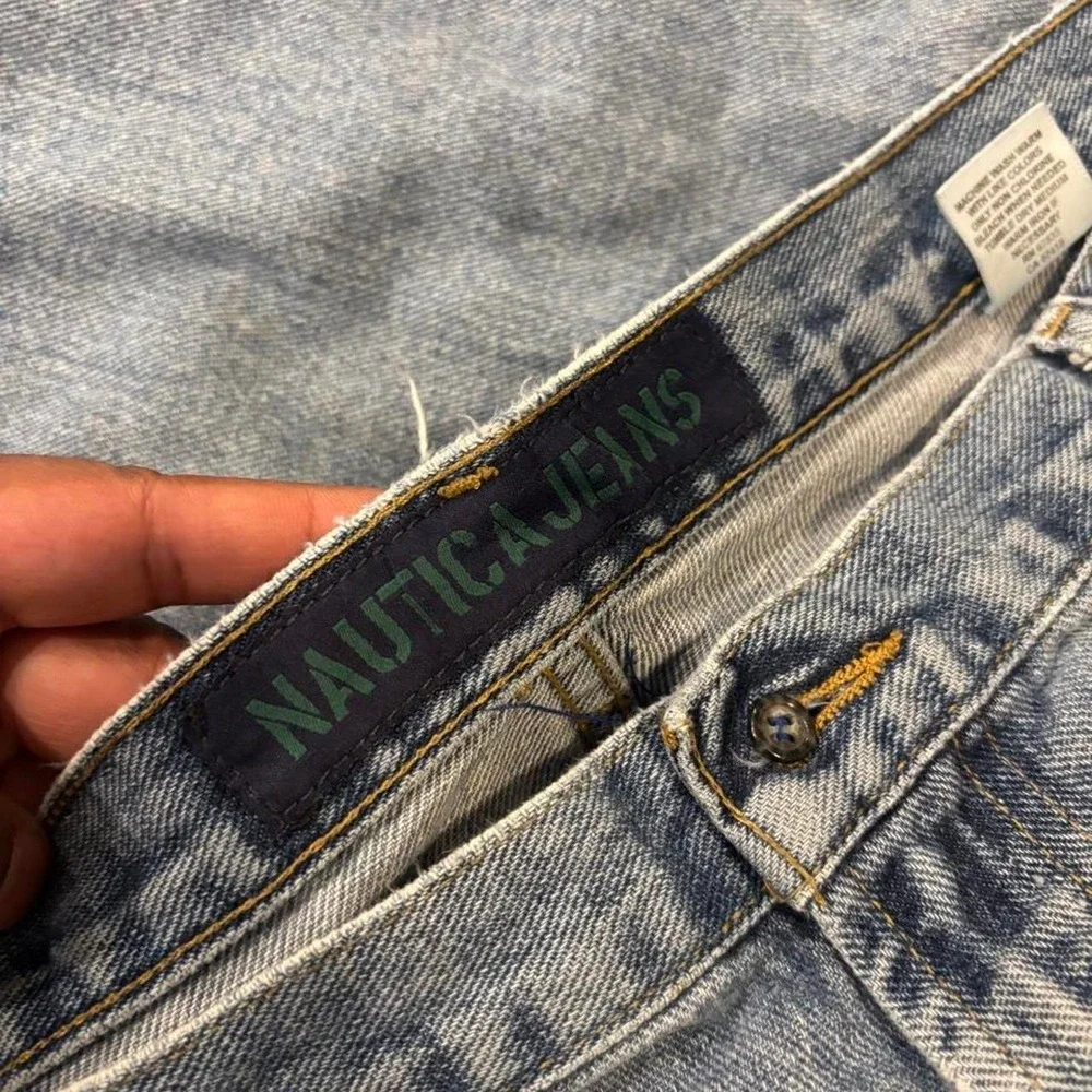 vintage nautica baggy jorts mens carpenter